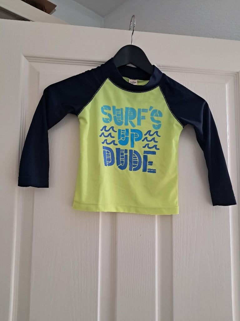 Kinder sport t-shirt, Verzenden, Zo goed als nieuw, Oshkosh, Jongen of Meisje