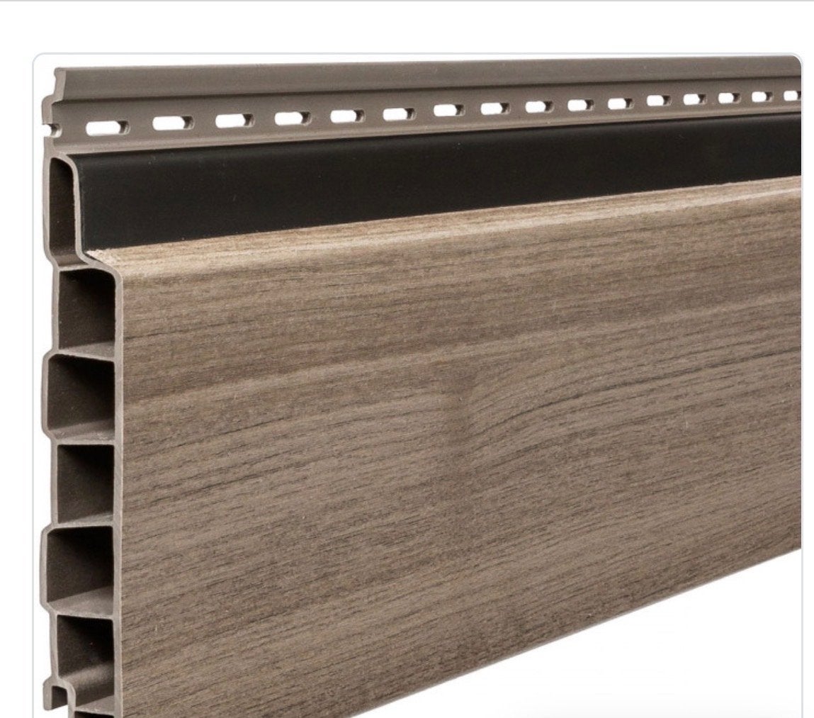 Vinyplus gevelpanelen Vergrijsd rood ceder (nieuw), Ophalen, Overige typen, Nieuw, 300 cm of meer