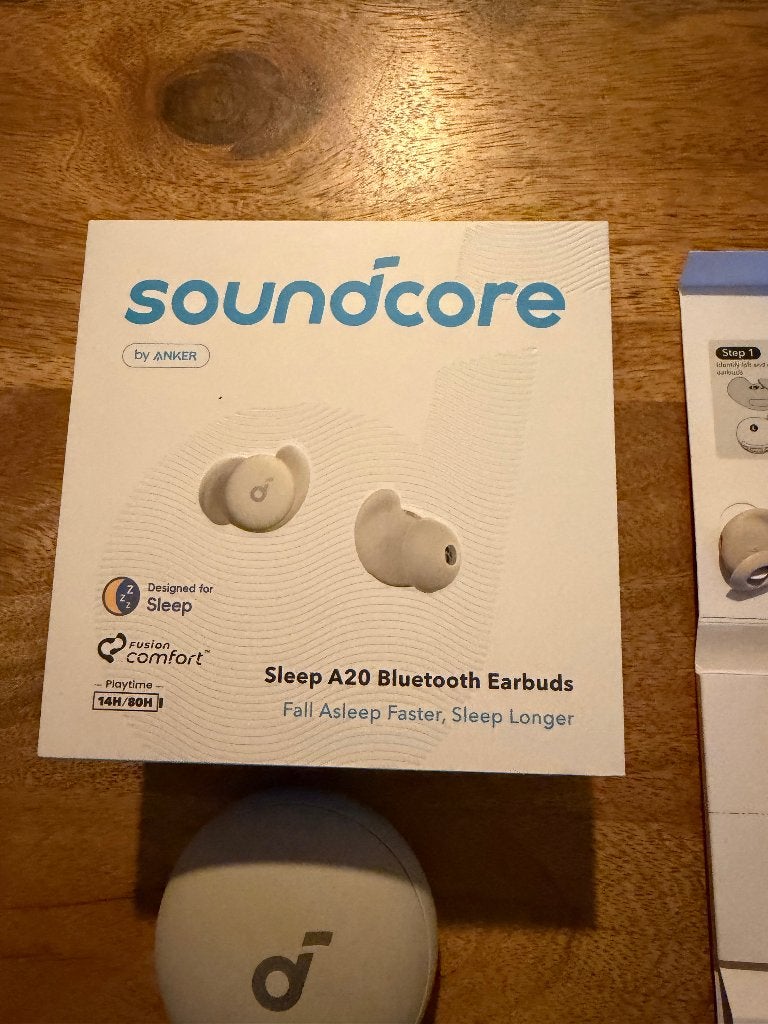 Soundcore Sleep A20 Bluetooth Oordopjes - Nieuwstaat, In-ear, Bluetooth, Nieuw, Wit