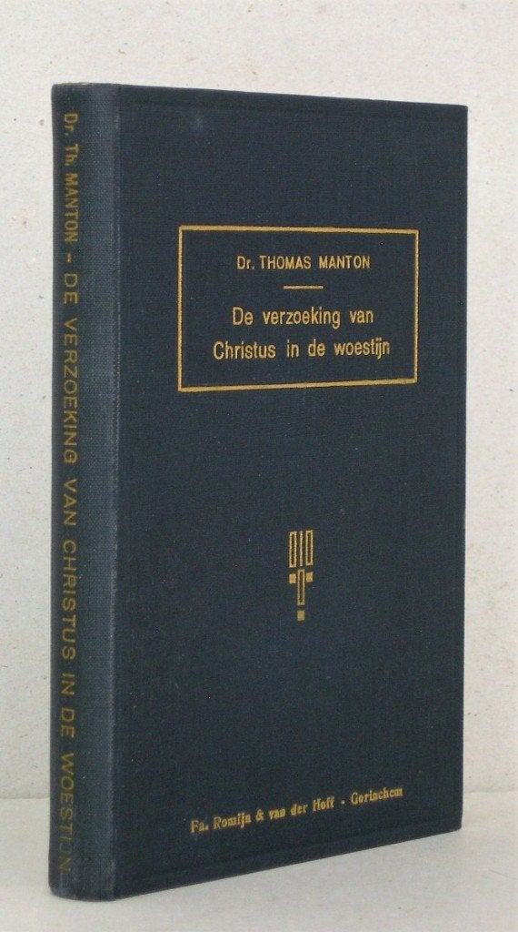 Thomas Manton: De verzoeking in de woestijn., Gelezen, Thomas Manton, Christendom | Protestants, Ophalen of Verzenden