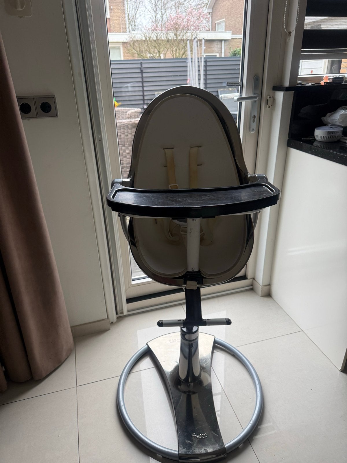 Mooie Bloom Fresco kinderstoel, Kinderen en Baby's, Kinderstoelen, Ophalen, Gebruikt, Overige typen, Afneembaar eetblad