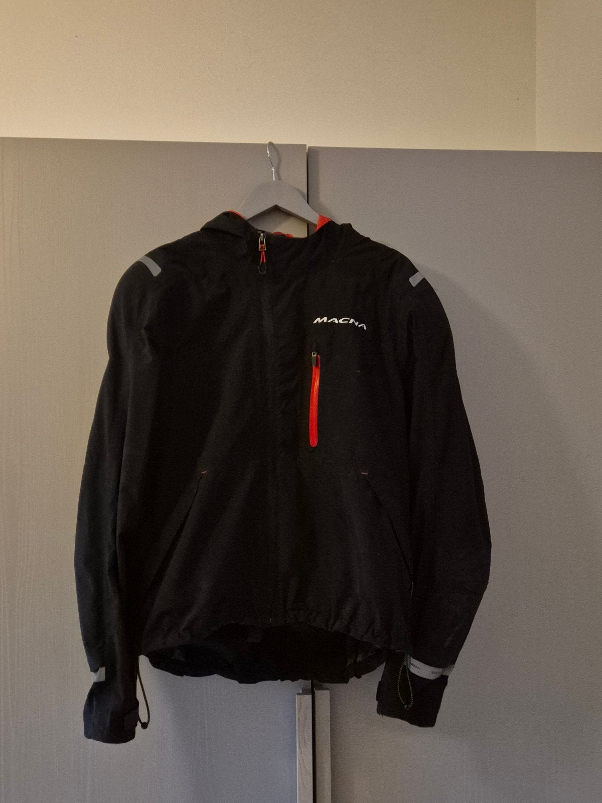 Macna Refuge waterdichte motorjas. Goede staat Maat XL, Motoren, Jas | textiel, Heren, Verzenden, Tweedehands