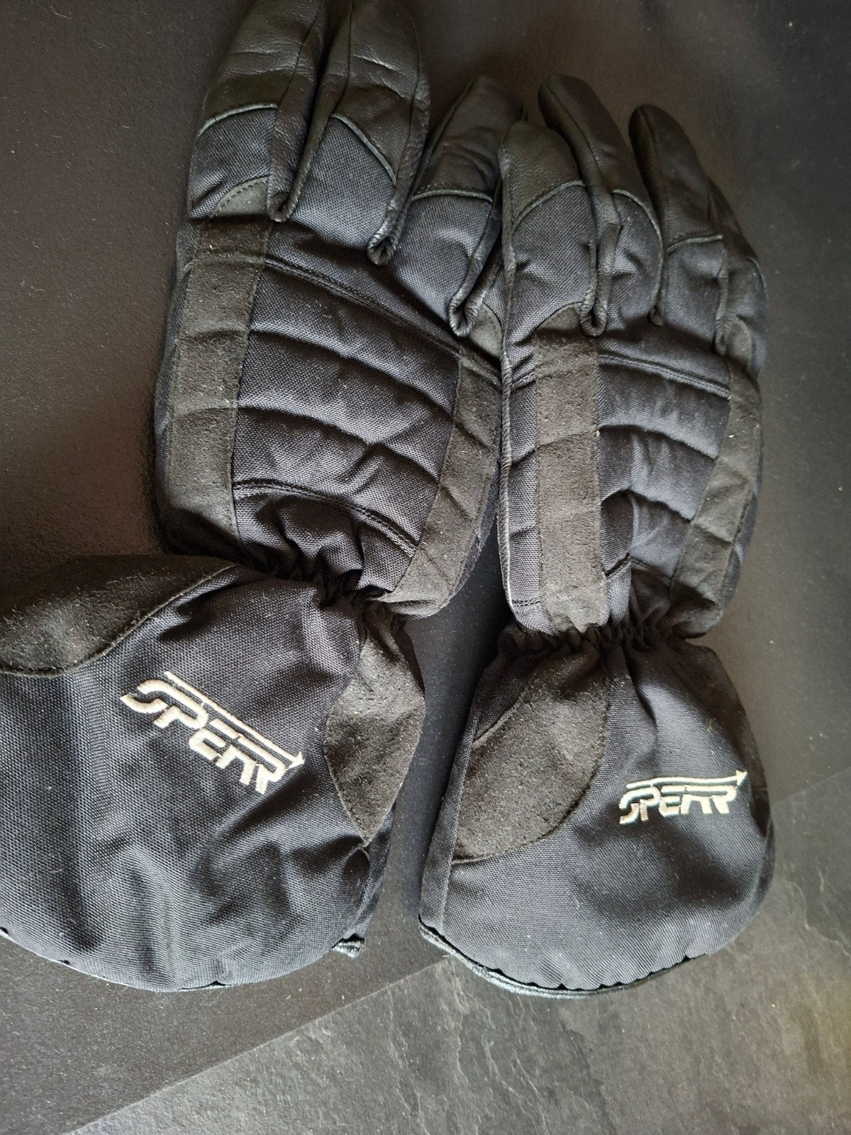 Zwarte motorhandschoenen - Speer/Hipora, Heren, Ophalen of Verzenden, Speer, Handschoenen
