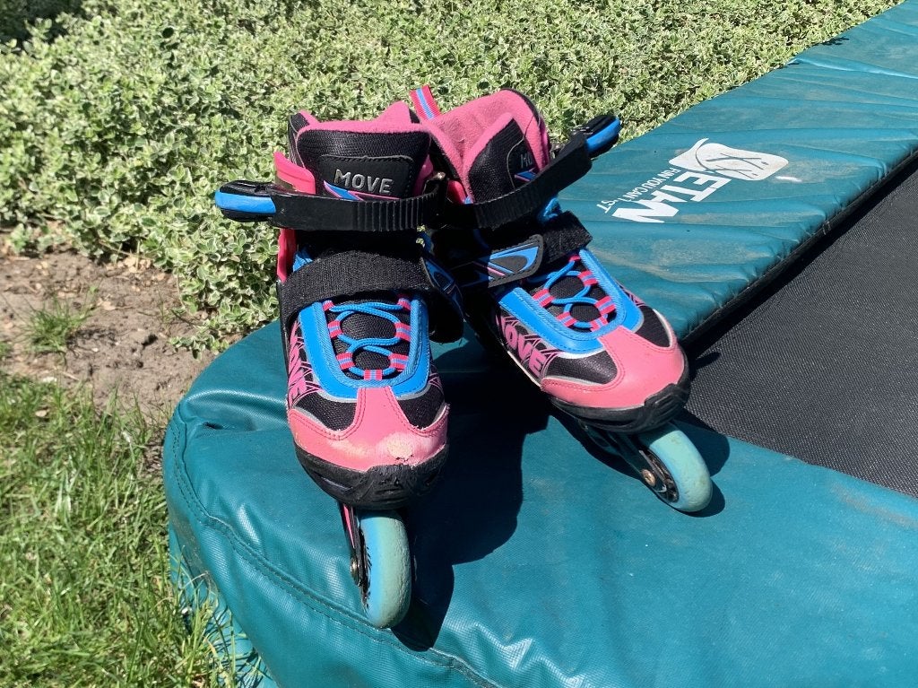 Skeelers Roze Mt. 34-37, Kinderen, Inline skates 4 wielen, Ophalen, Overige merken