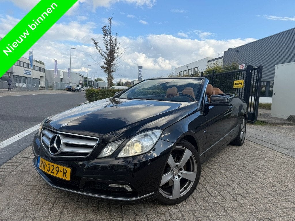 Mercedes-Benz E-Klasse Cabrio 350 CDI Cabrio|Stoelverwarming, Automaat, Euro 5, 197 €/maand, Cabriolet