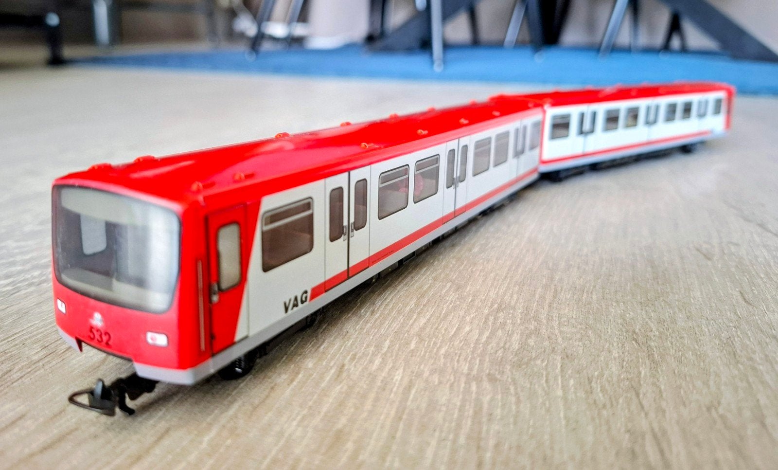 Stadtbahn/Metro treinstel Nurnberg Hödl H0 met aandrijving, Overige merken, Treinset, Gelijkstroom, Nieuw