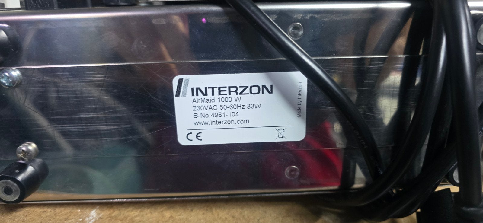 Interzon AirMaid 1000-W Luchtreiniger ionizing, Ophalen of Verzenden, Nieuw, Luchtreiniger