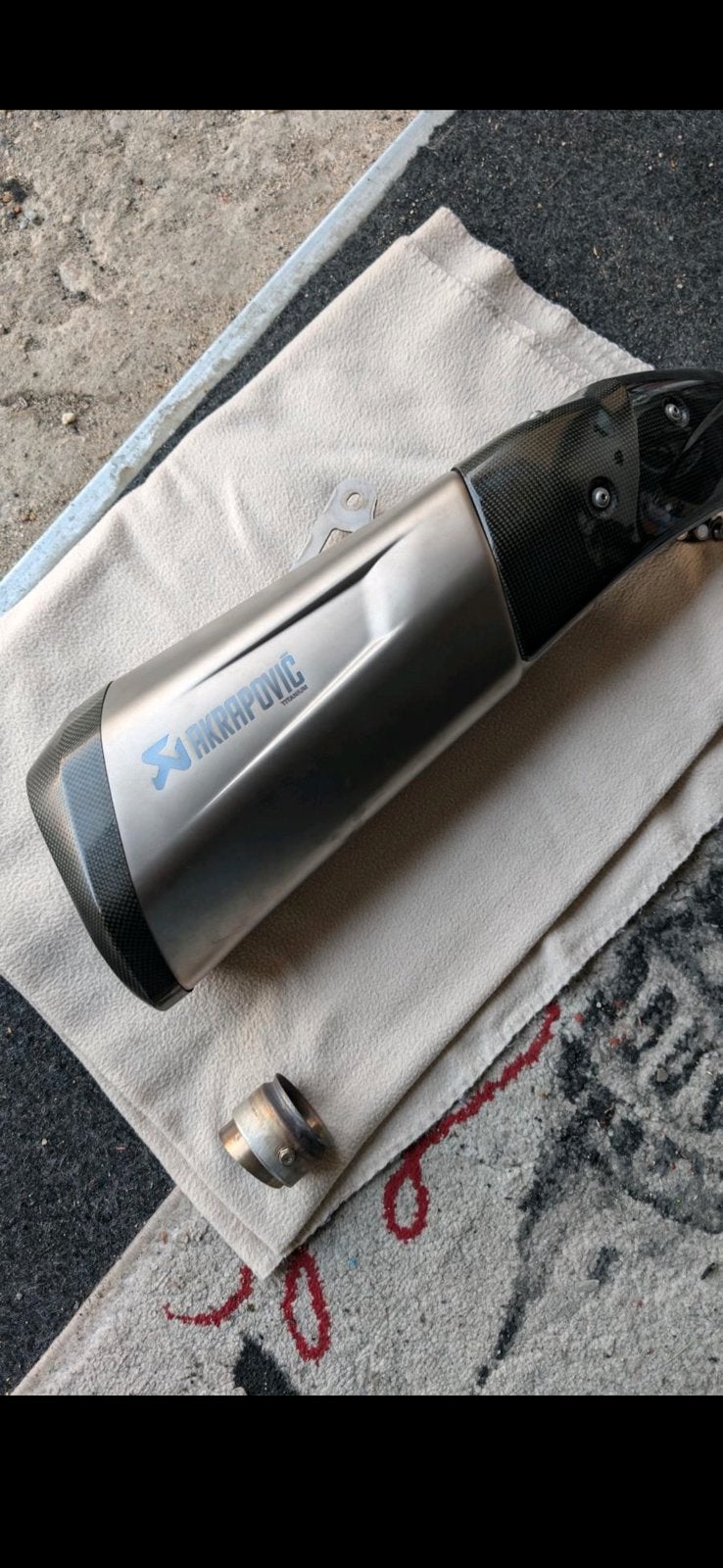 AKRAPOVIC Titanium ZGAN s1000xr/r, Motoren, Onderdelen | BMW, Ophalen of Verzenden, Nieuw