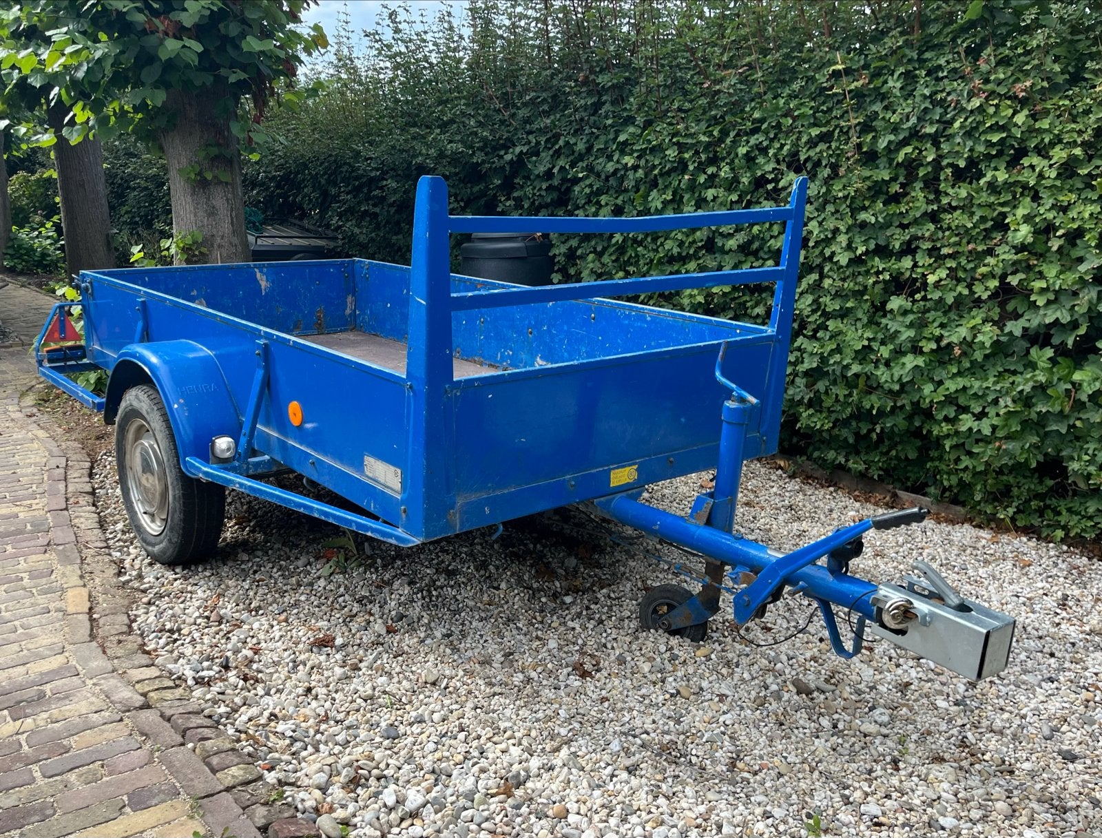 Stevige Aanhangwagen - Ideaal voor Tuin en Klussen, Auto diversen, Aanhangers en Bagagewagens, Ophalen, Gebruikt