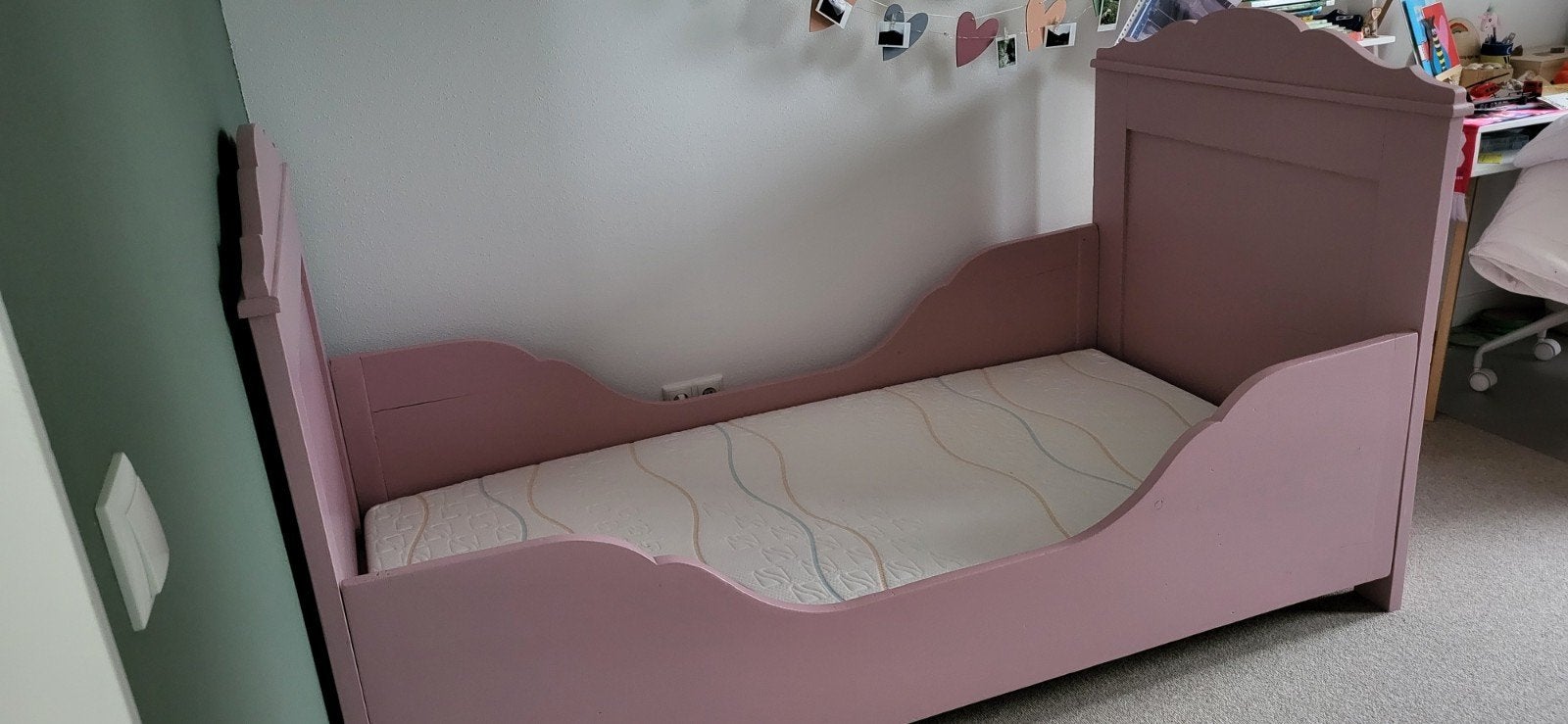 Bed, kajuitbed, 85 tot 100 cm, Zo goed als nieuw, 180 cm of meer, Ophalen