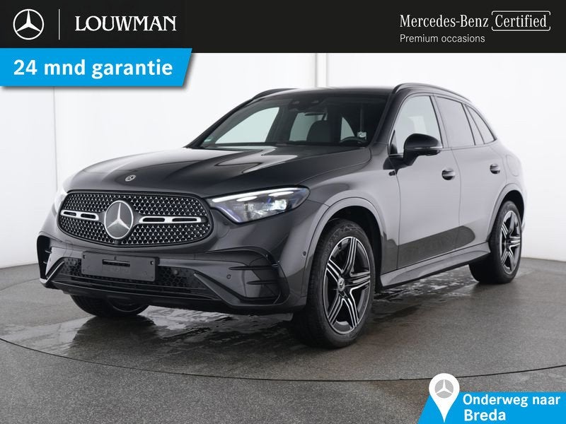 Mercedes-Benz GLC 300 e 4MATIC AMG Plug-In Hybride Airmatic, Auto's, Automaat, 12 maanden, Verwarmde buitenspiegels, Zwart