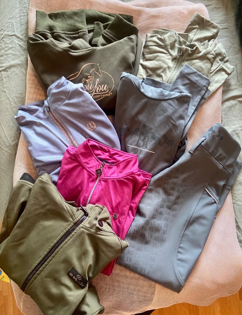 Set paardrijkleding maat 152 BR, QHP, Imeprial riding, HH, Kinderen, Dressuur, BR, Ophalen of Verzenden