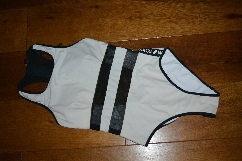 Censored, leuk modieus badpak, maat 40, Kleding | Dames, Wit, Badpak, Ophalen of Verzenden, Zo goed als nieuw