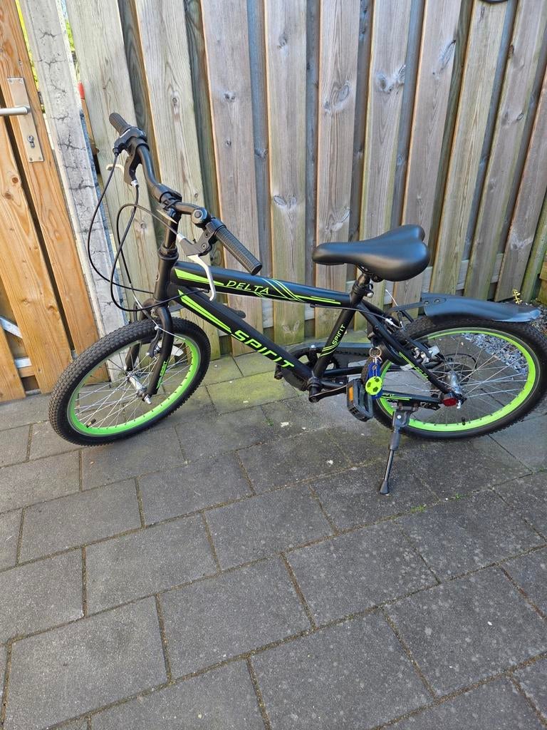Delta Spirit fiets 20 inch - Groen/Zwart - Z.g.a.n., Ophalen, Zo goed als nieuw, 20 inch of meer, Delta Spirit