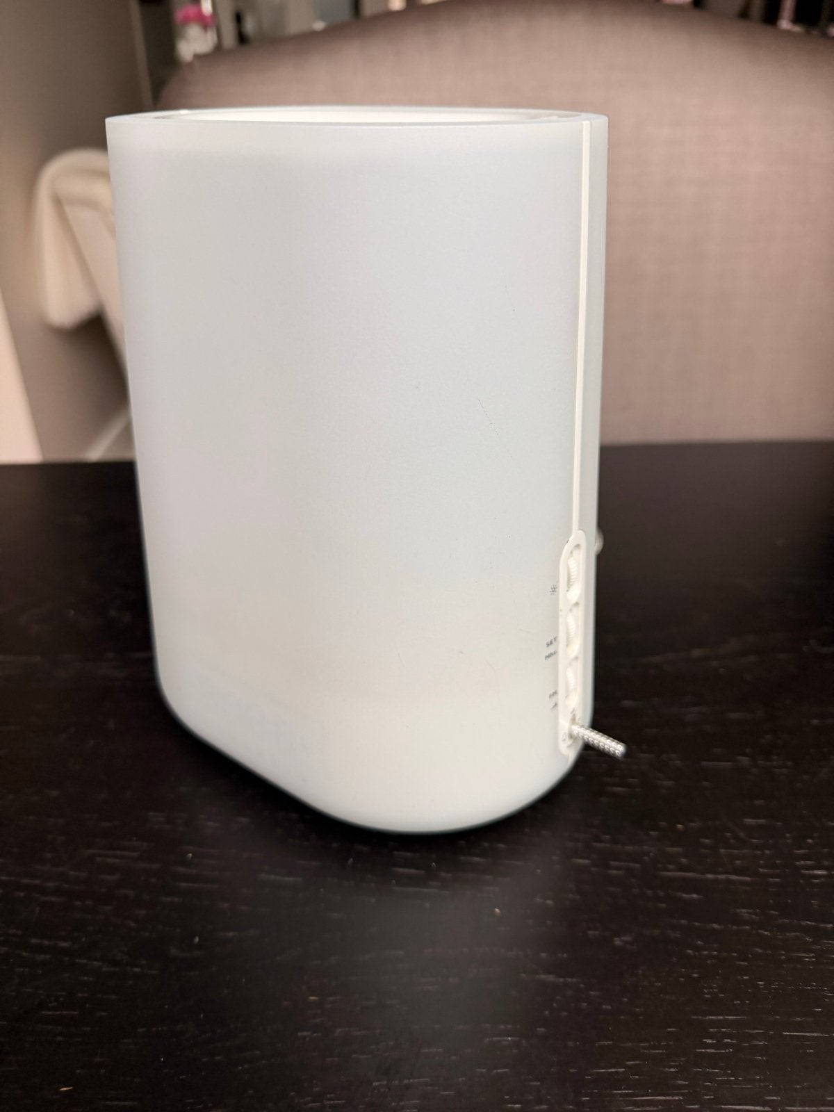 Philips Wake-up Light HF3475 - Wekker met licht en radio, Ophalen of Verzenden, Gebruikt, Digitaal
