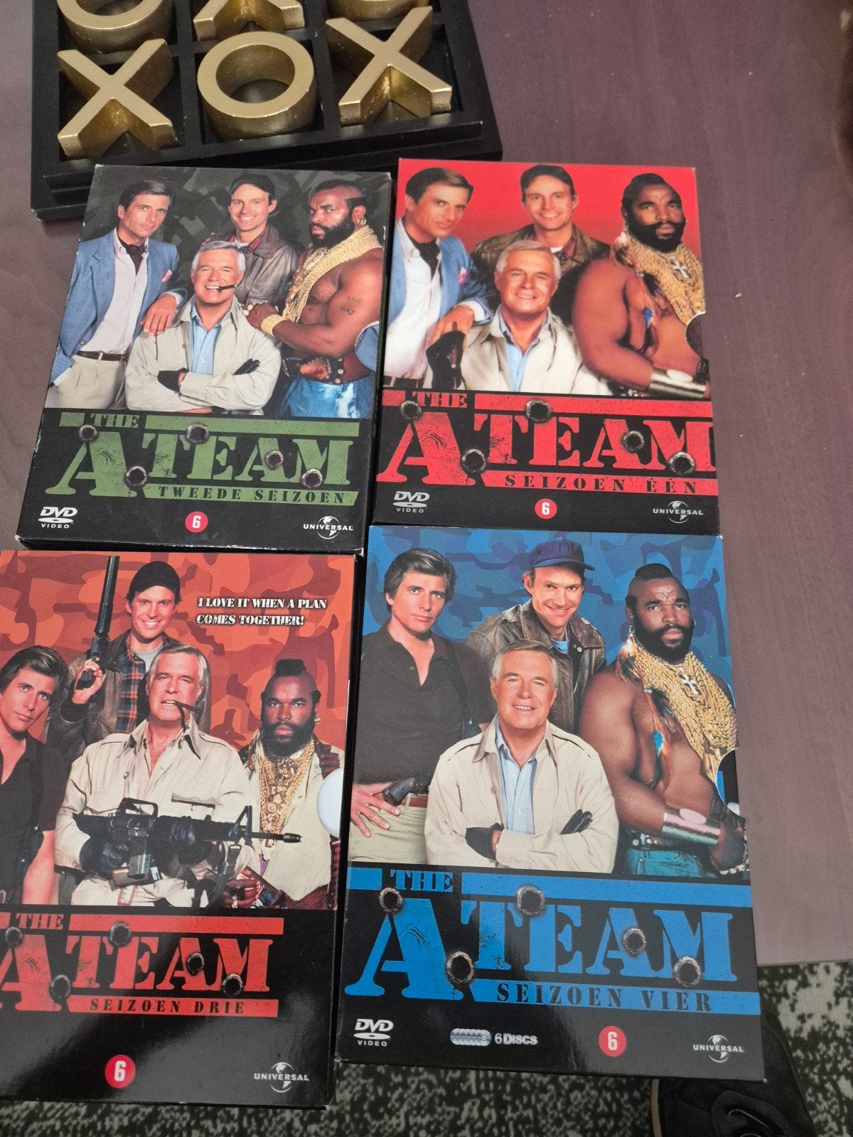 the a team seizoen 1 2 3 4, Vanaf 12 jaar, Ophalen of Verzenden, Zo goed als nieuw, Actie en Avontuur