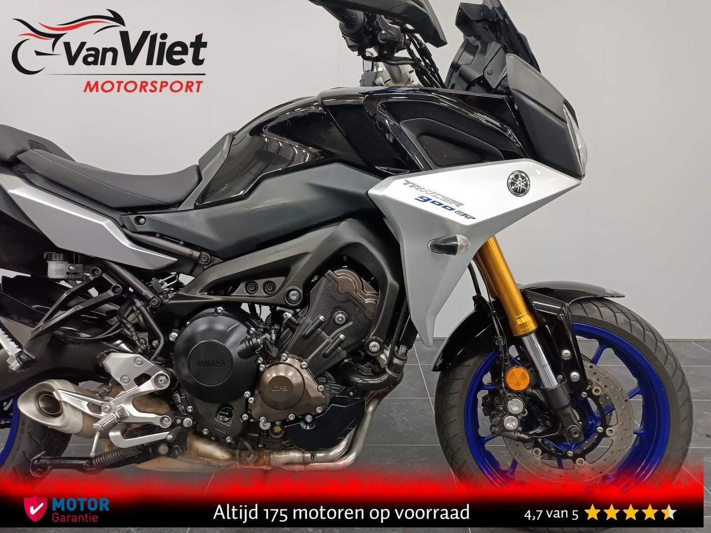 Prachtige Yamaha Tracer 900 GT 3 Yamaha koffers 2018, Bedrijf, Toermotor, YAMAHA, Onbekend