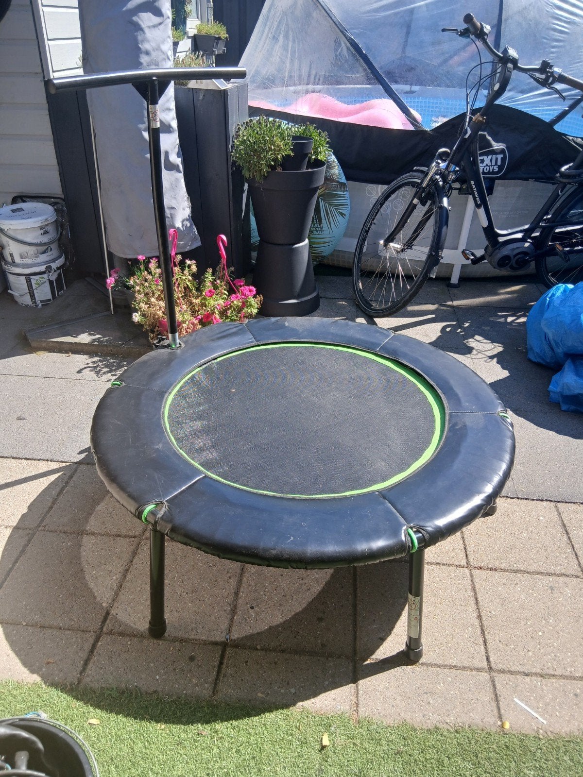 Trampoline klein model, Kinderen en Baby's, Speelgoed | Buiten | Trampolines, Ophalen, Zo goed als nieuw