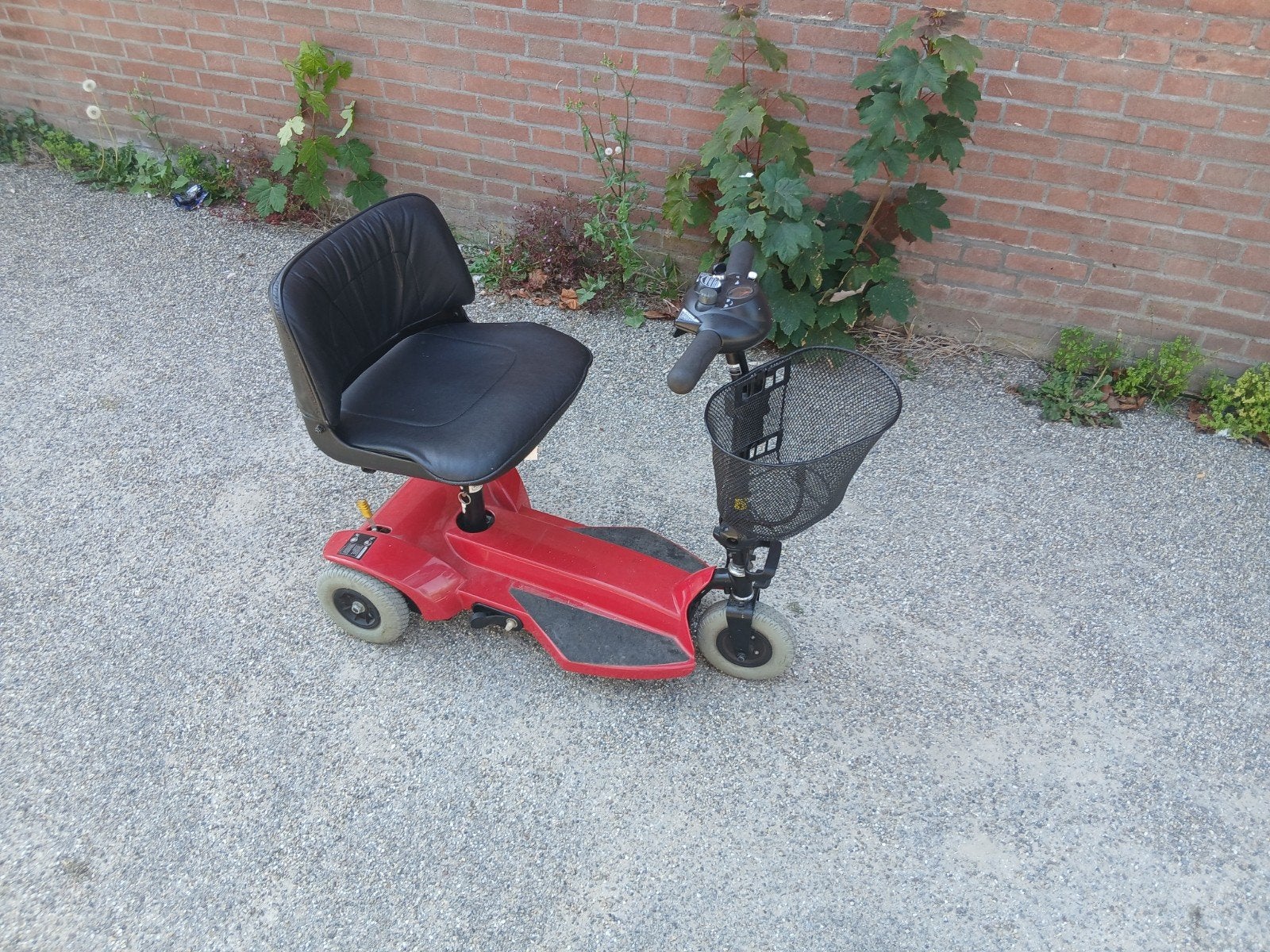 Opvouwbare  scootmobiel, Diversen, Ophalen