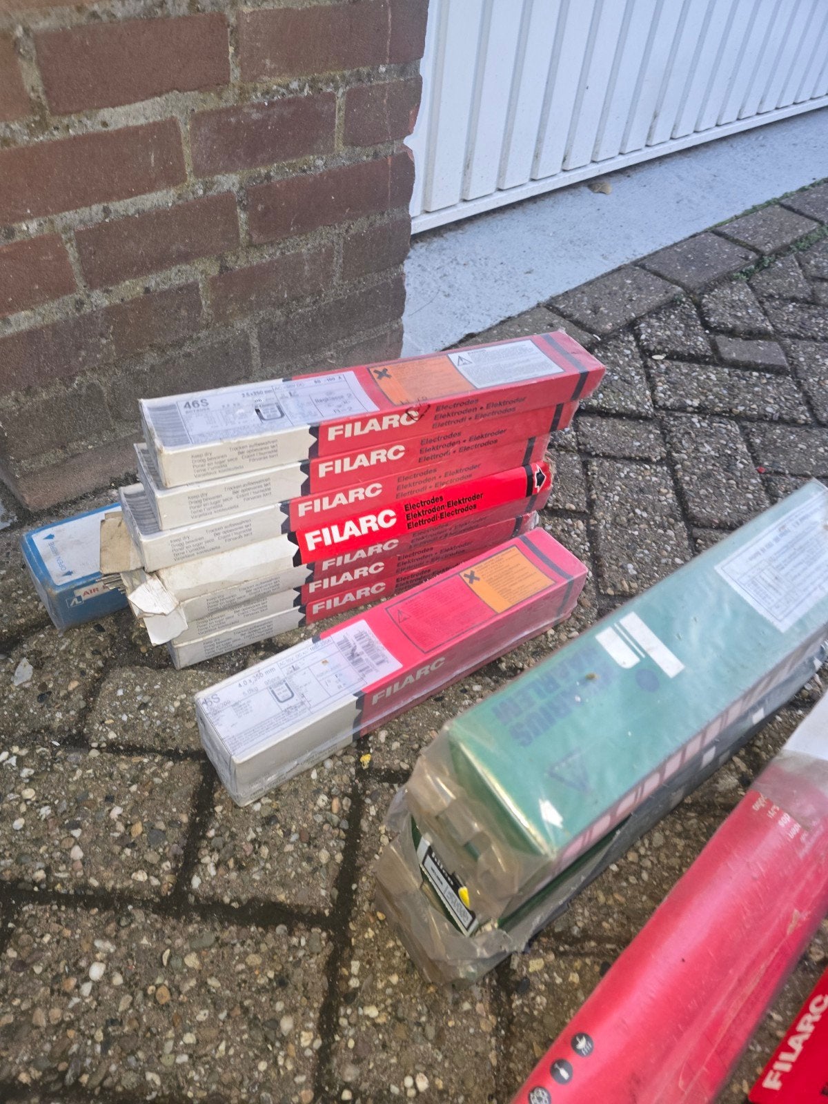 Partij laselektroden (Filarc, Oerlikon, ESAB), Ophalen of Verzenden, Nieuw, Elektroden
