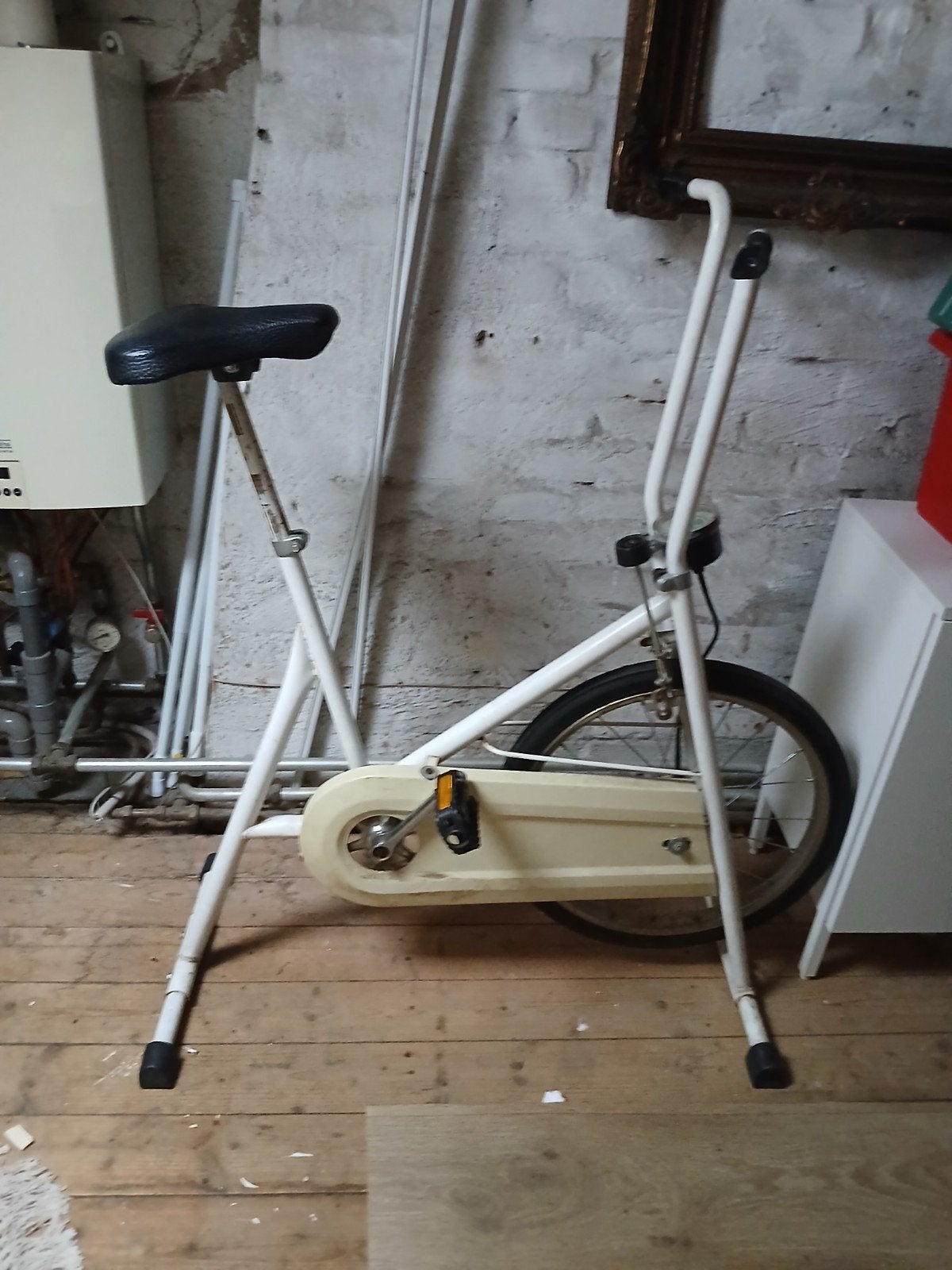 Gratis vintage hometrainer, Ophalen