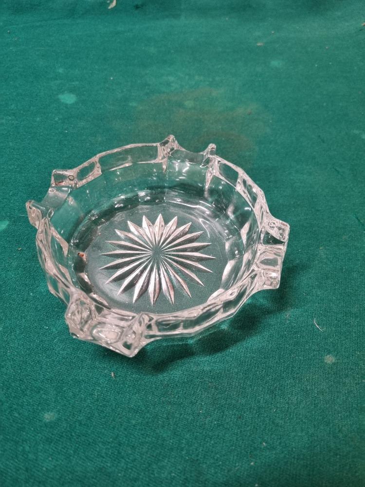 asbak kristal glas vintage, Ophalen of Verzenden, 'T Olde Gre-j, Info@toldegrej.nl, Endepoelstraat 20f Didam