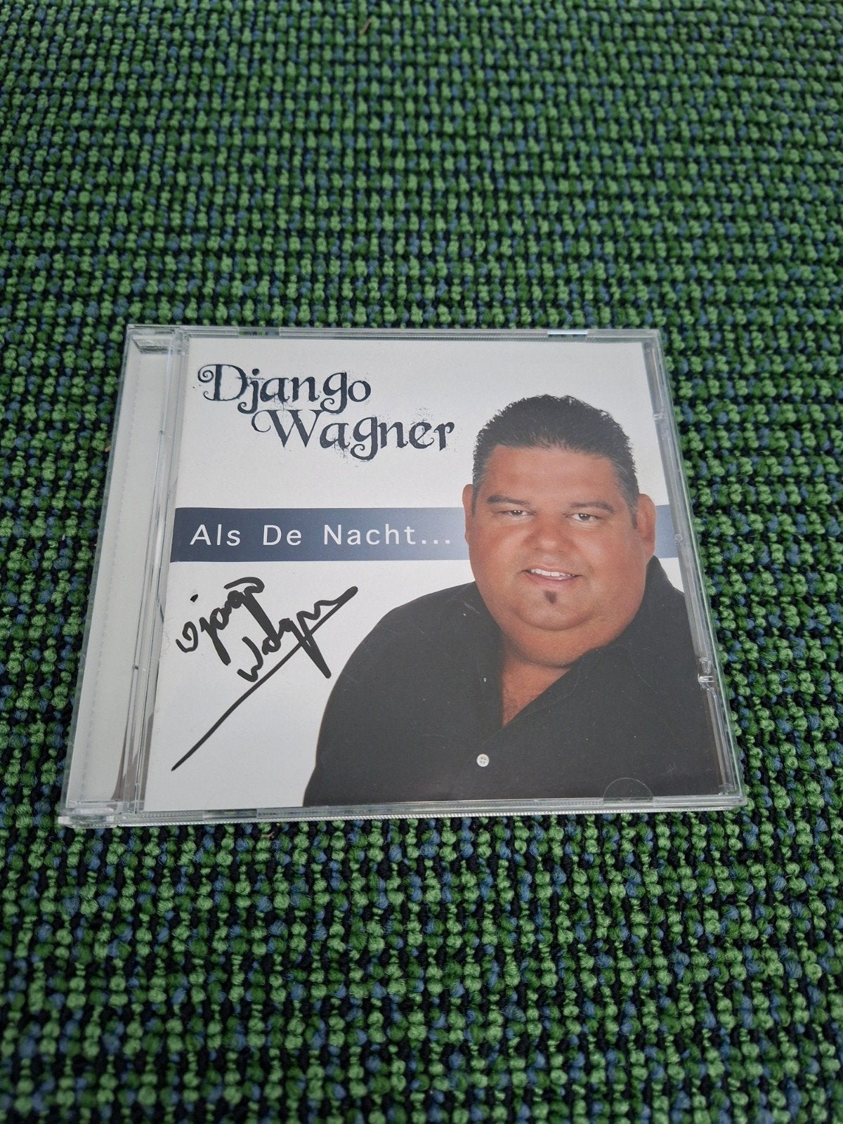 Cd Django Wagner Wagner Als de Nacht Gesigneerd, Ophalen of Verzenden, Zo goed als nieuw, Levenslied of Smartlap, Gesigneerd