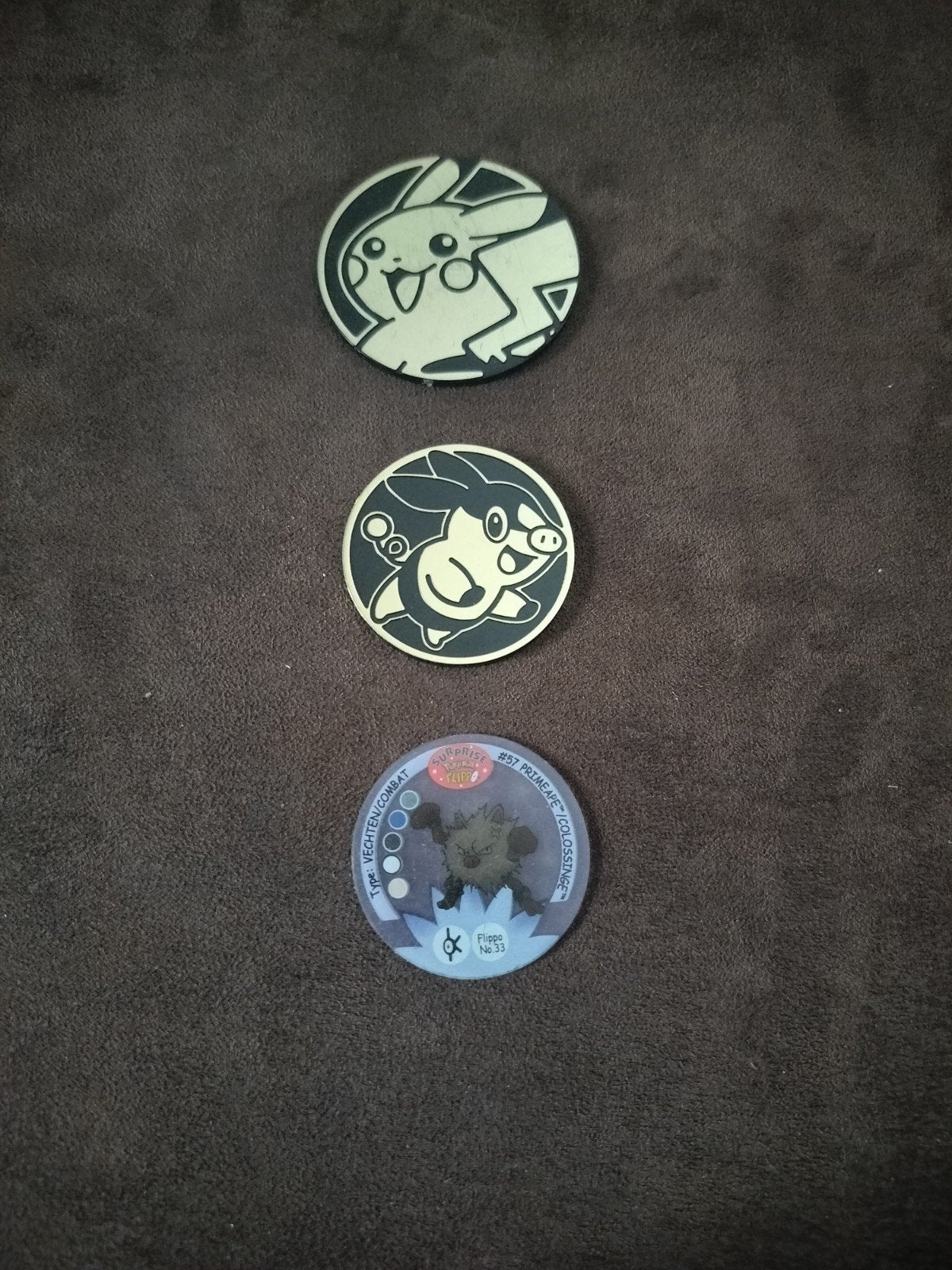 Pokémon munten/Flippo's, Ophalen, Zo goed als nieuw, Overige typen