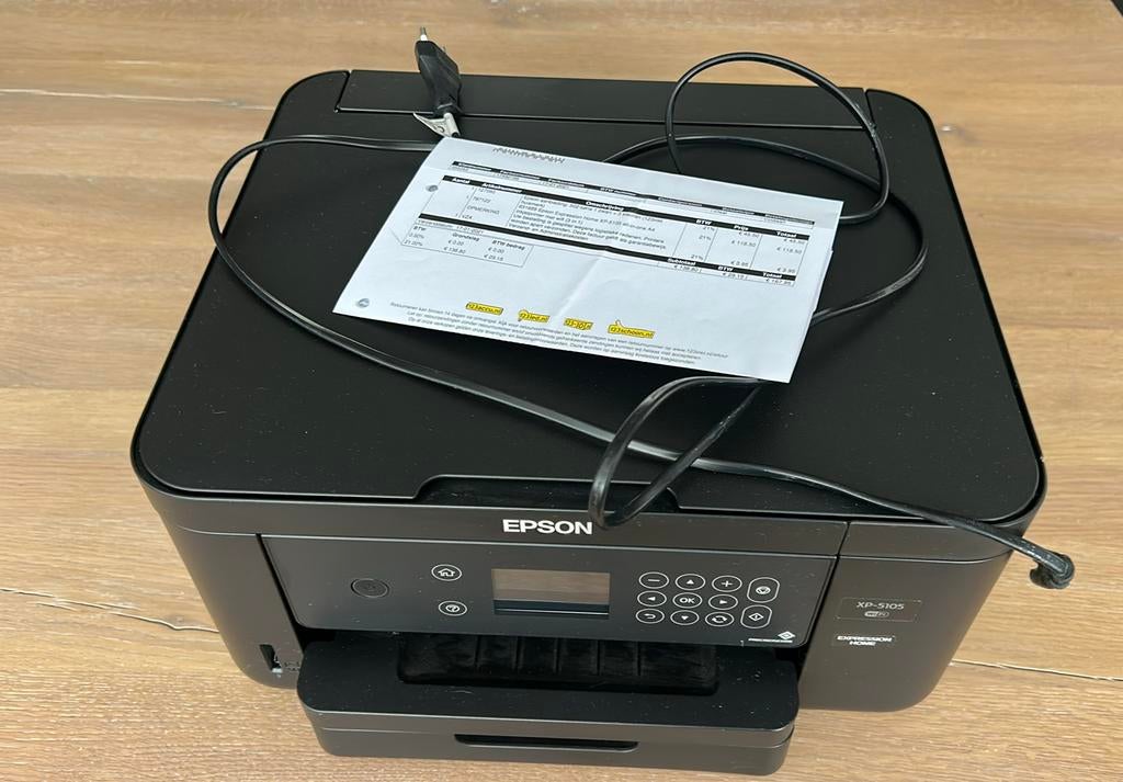 Epson XP-5105 expression home printer, Computers en Software, Printers, Ophalen of Verzenden, Gebruikt, Inkjetprinter