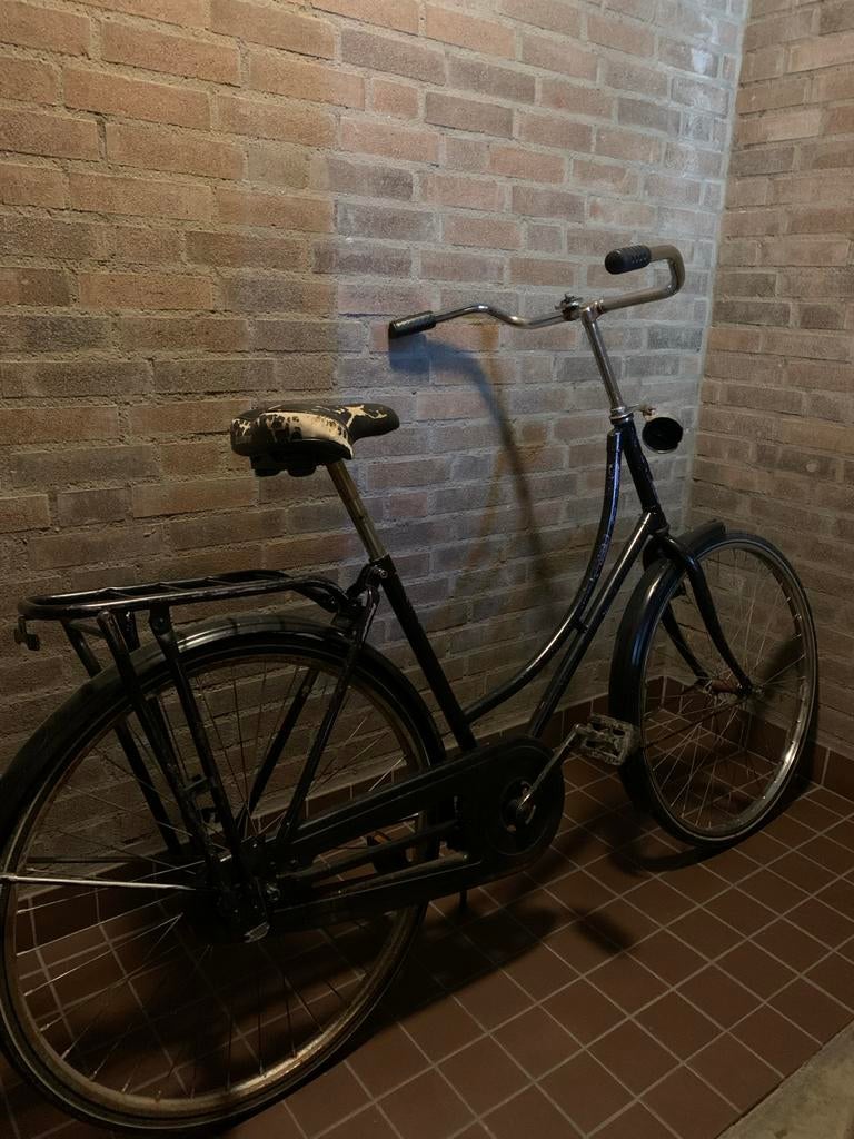 Omafiets, Fietsen en Brommers, 56 cm of meer, Ophalen, Gebruikt, Terugtraprem