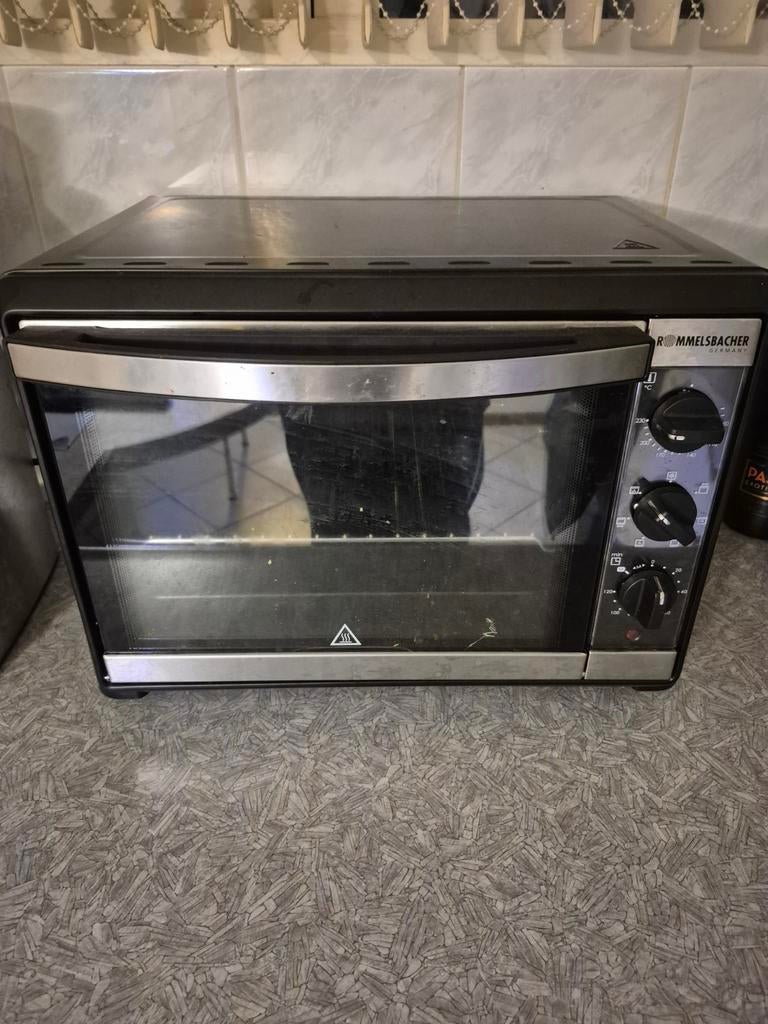 Rommelsbacher Mini-oven - Compact en veelzijdig oventje, Minder dan 45 cm, Minder dan 45 cm, Ophalen of Verzenden, Vrijstaand