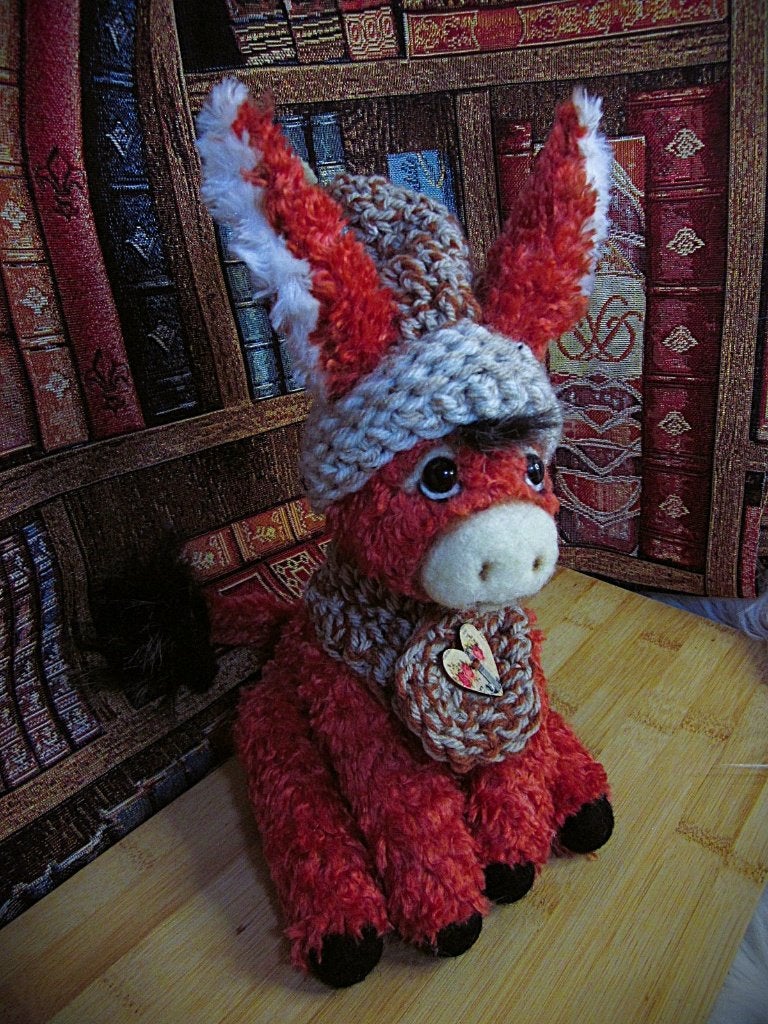 Kleine Ezel Marmelade van Pluche Artist bear 18cm, Verzenden, Nieuw, Stoffen beer, Overige merken
