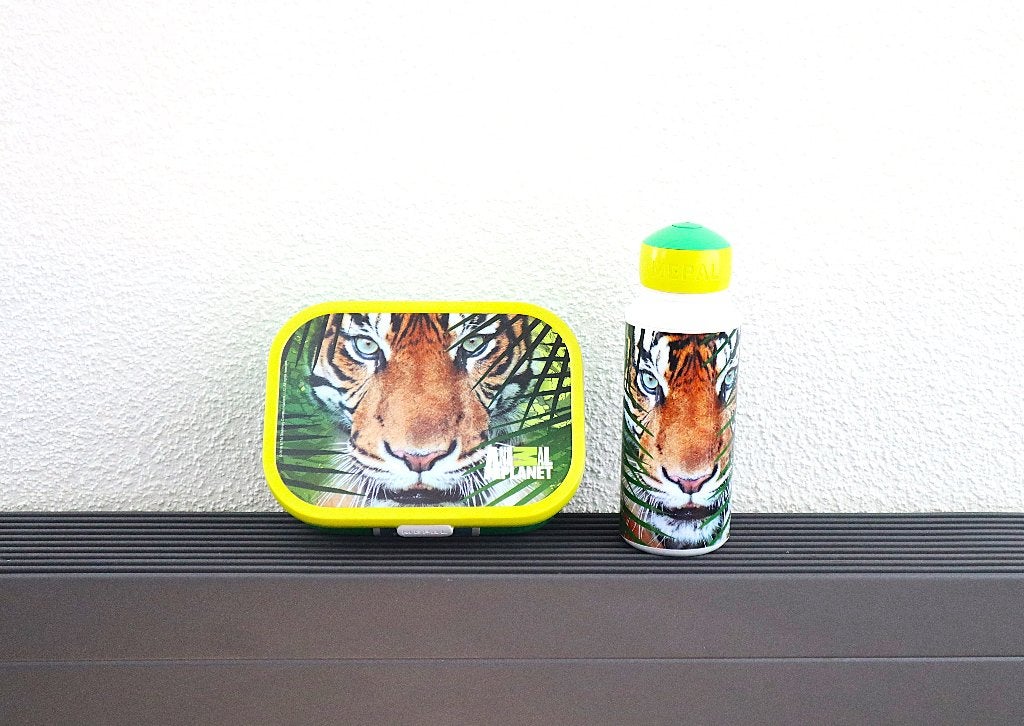 NIEUW! Mepal Tiger lunchbox en waterfles, Ophalen of Verzenden, Nieuw
