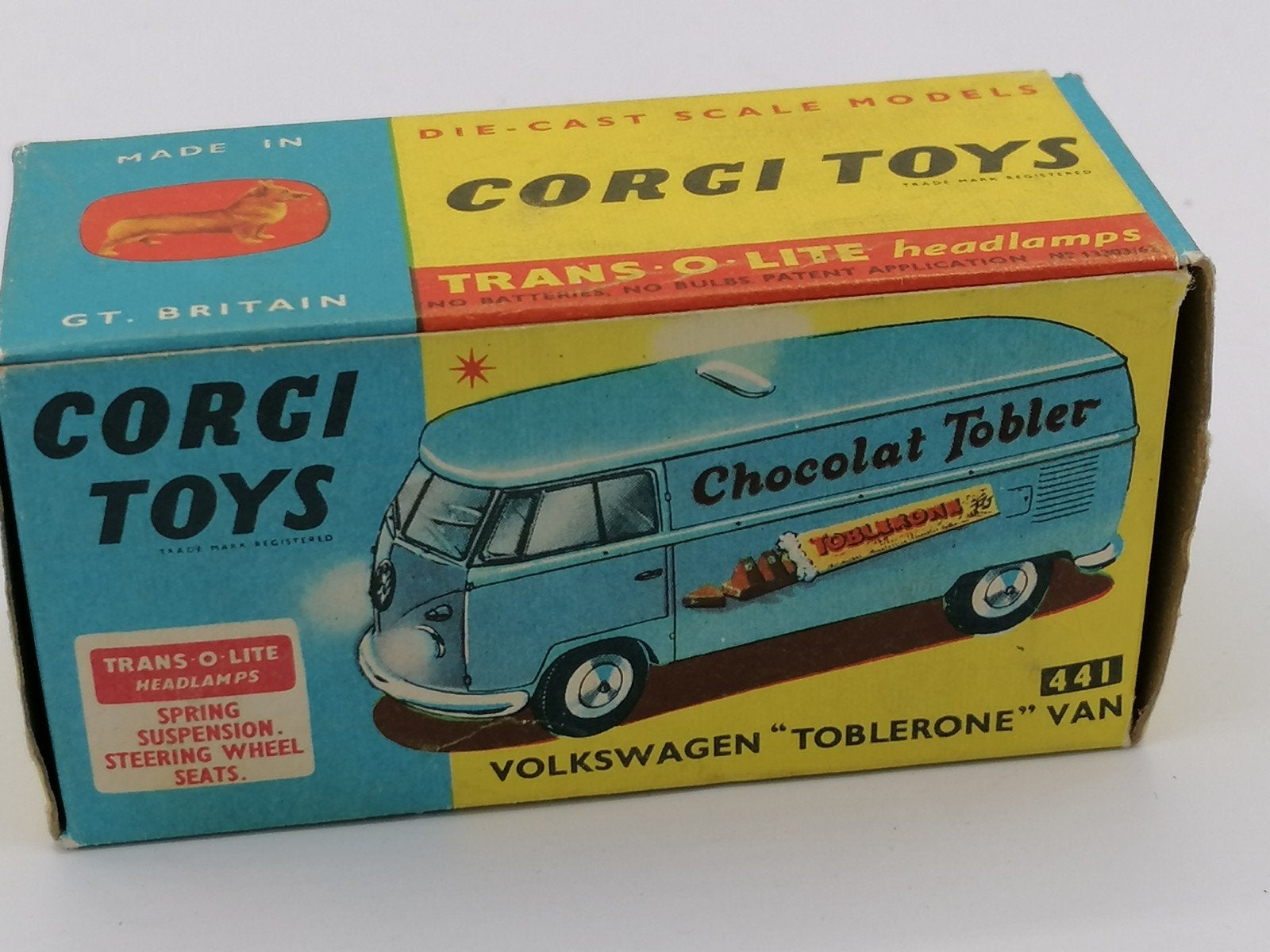 Corgi toys volkswagen bus 441, Antiek en Kunst, Ophalen of Verzenden