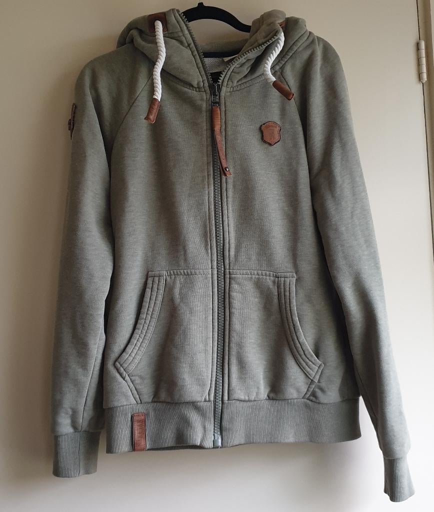 Naketano hoody grijs groen maat S, Ophalen of Verzenden, Zo goed als nieuw, Maat 36 (S), Naketano