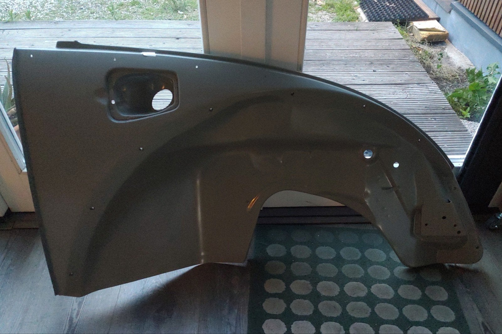 VW Kever binnenscherm rechts NOS ORIG carrosserie plaatwerk, Auto-onderdelen, Ophalen, Voor, Spatbord