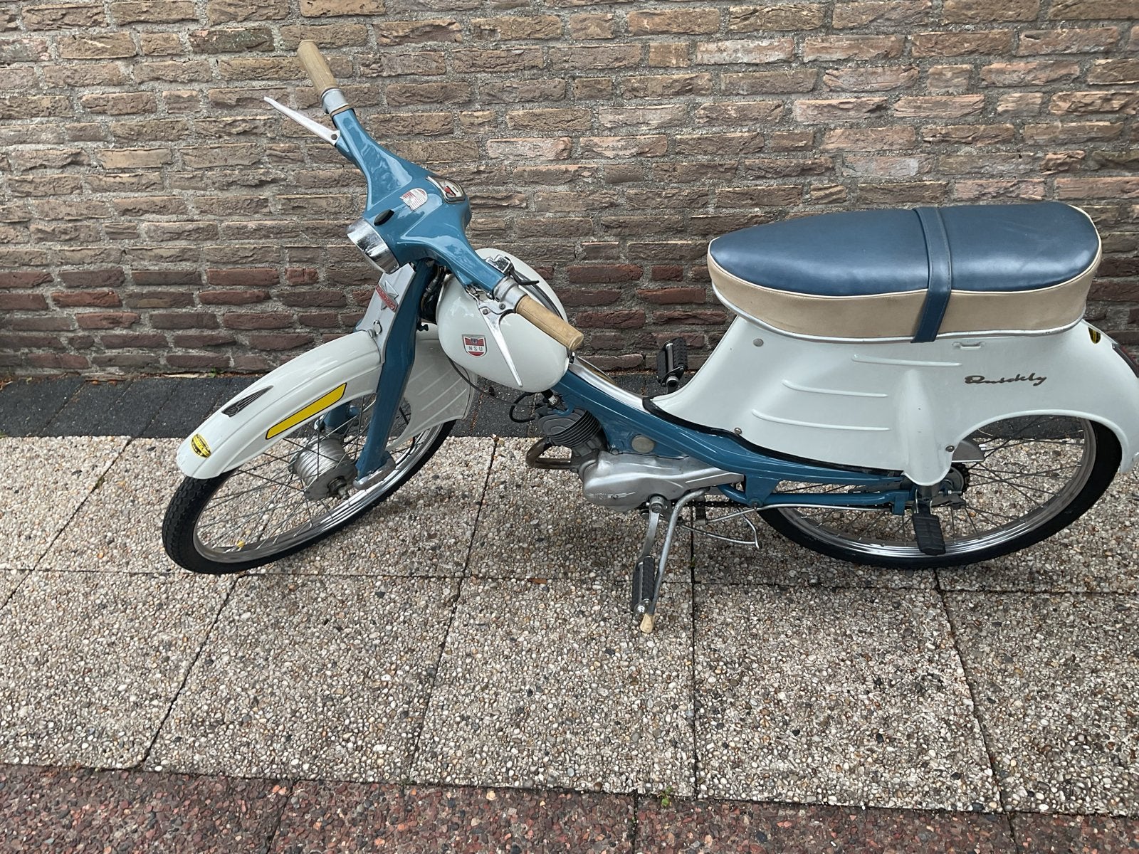 NSU Quickly L 1957 + beenscherm ( optioneel), Ophalen, Gebruikt
