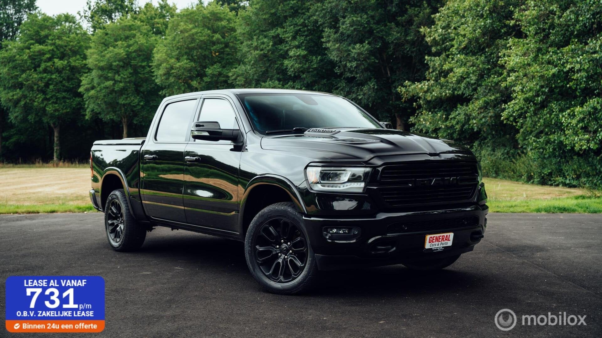 Ram 1500 Laramie Night Crew Cab 4x4, Automaat, Gebruikt, 5654 cc, 2752 kg
