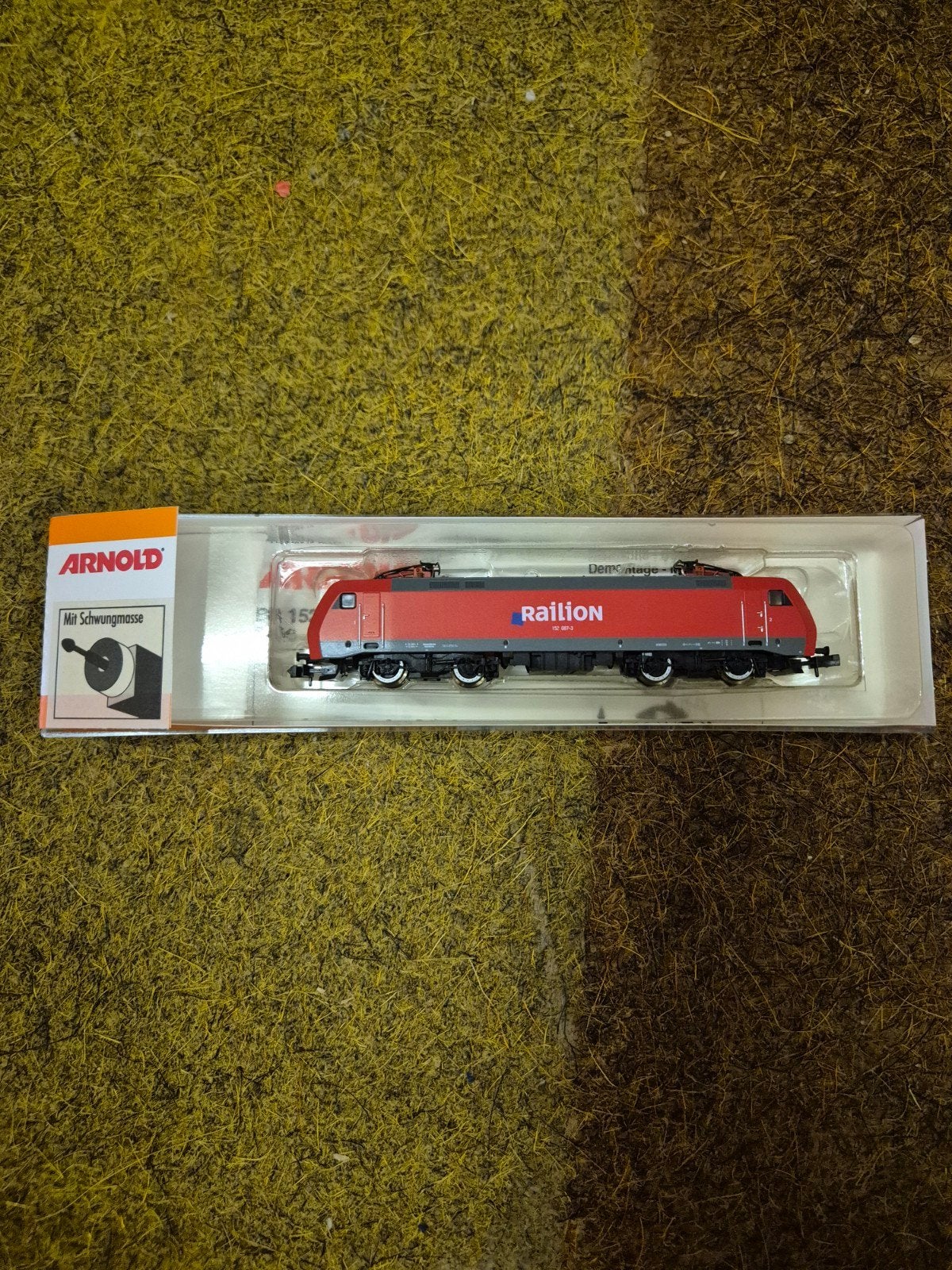 Arnold 2496 Raillion DB BR185 lok N-spoor, Hobby en Vrije tijd, Modeltreinen | N-Spoor, Ophalen of Verzenden, Nieuw, Locomotief