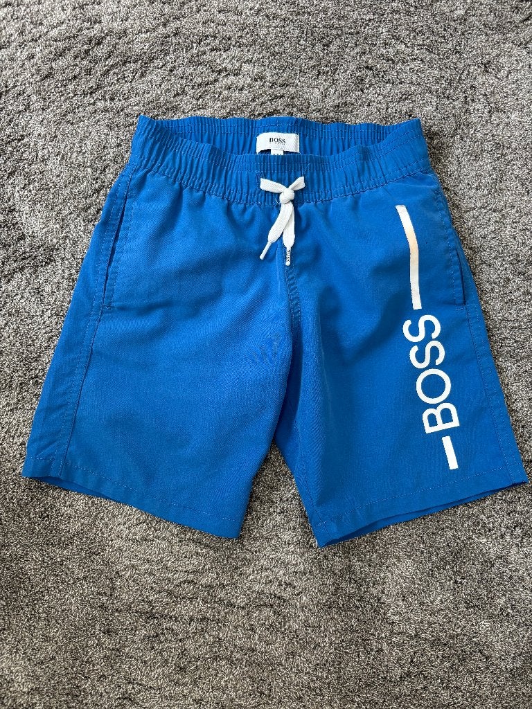 Jongenskleding maat 116: Scotch&Soda,  Sturdy,zwembroek Boss, Broek, Ophalen of Verzenden, Zo goed als nieuw, Hugo Boss