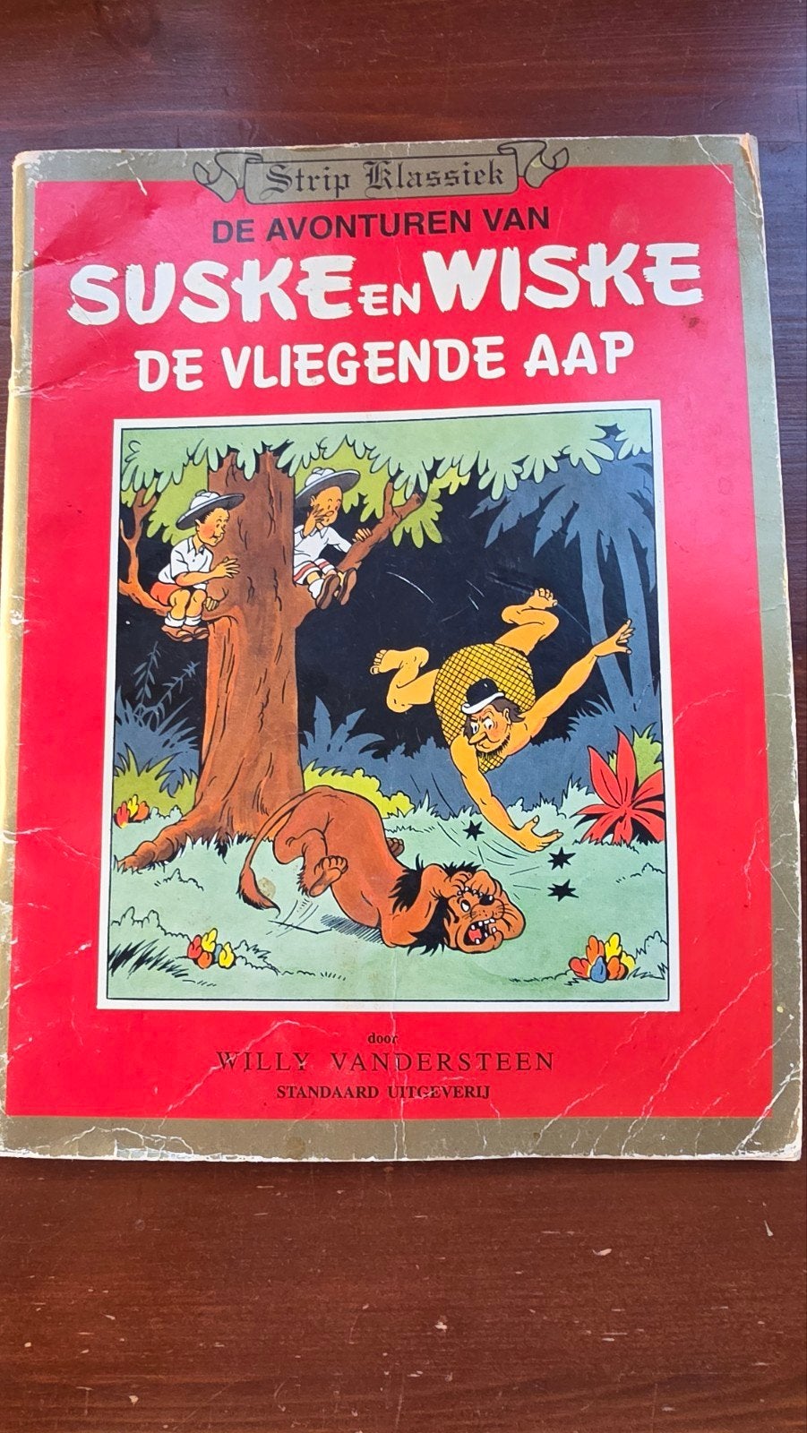 Suske en Wiske - De Vliegende Aap (Strip Klassiek), Eén stripboek, Ophalen of Verzenden, Gelezen, Willie Vandersteen
