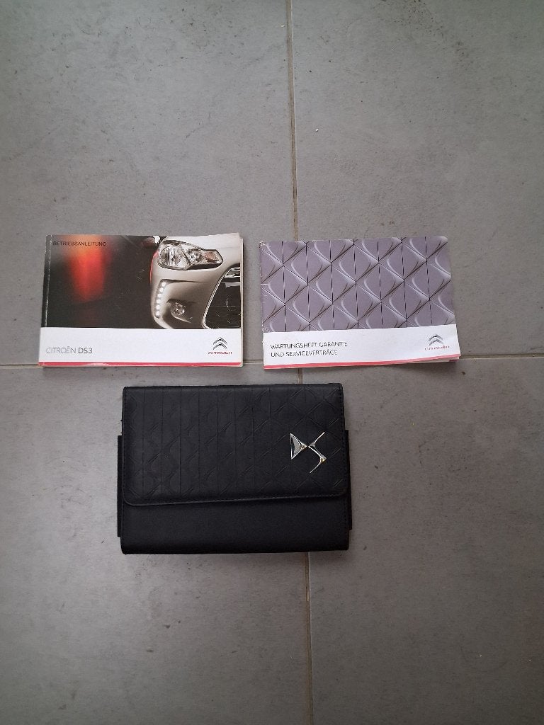 Compleet mapje boekjes CITROEN DS-3  2009/2016  (duitstalig), Ophalen of Verzenden