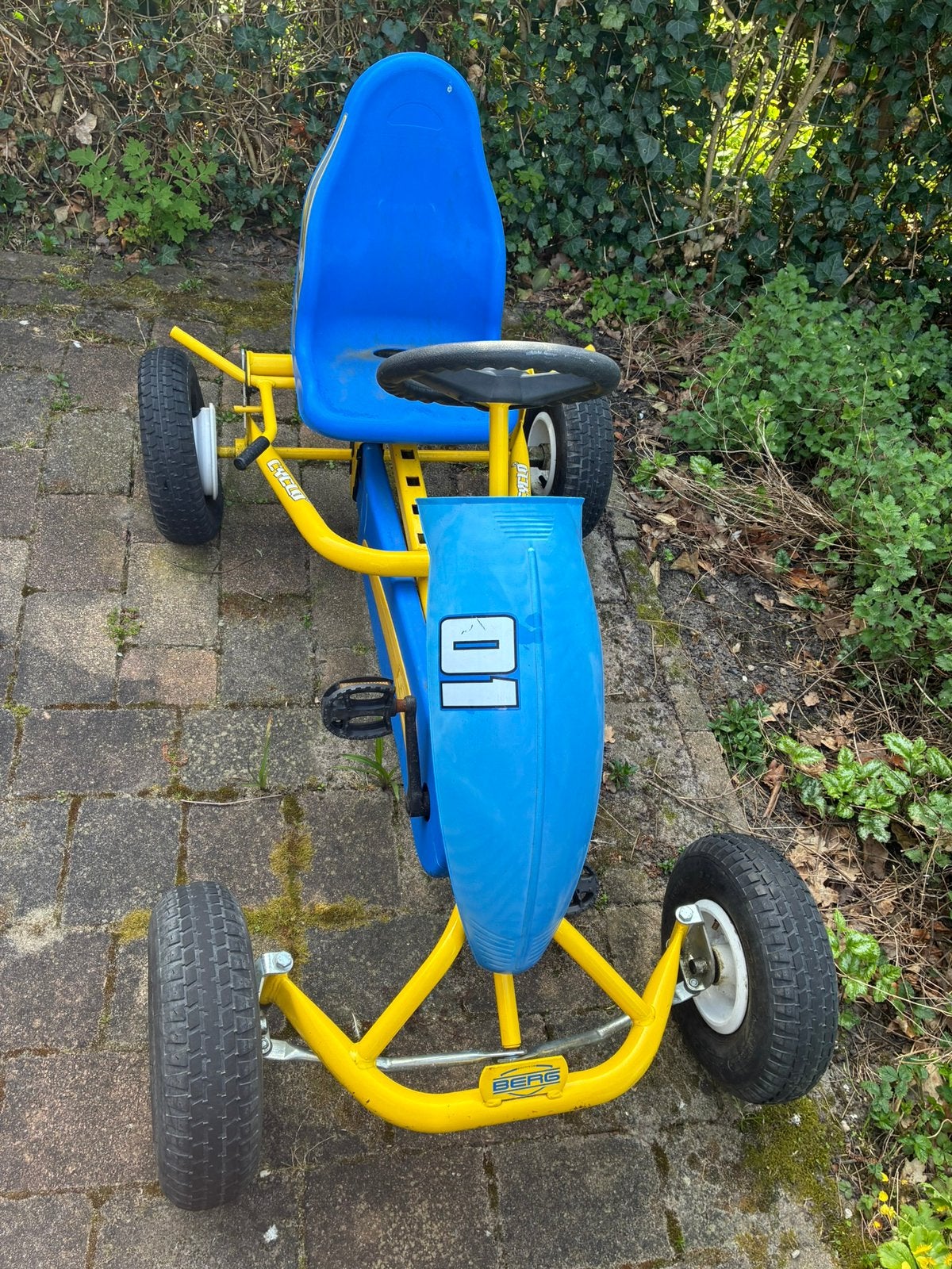 Berg Skelter geel / blauw, Kinderen en Baby's, Speelgoed | Buiten | Skelters, Ophalen, Zo goed als nieuw, Berg