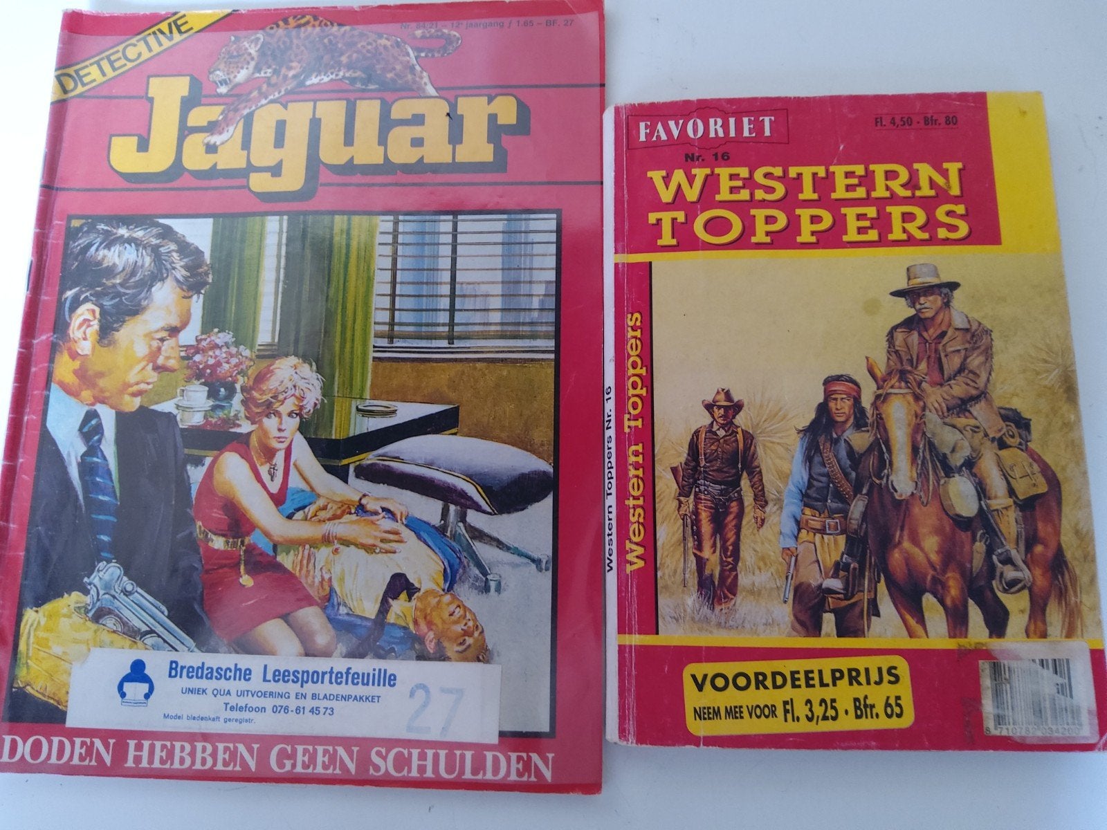 Western Romans: Jaguar, Red Rock Ranch, Texas Kid, Br, Boeken, Ophalen of Verzenden, Gelezen, Distrigoromans, Nederland