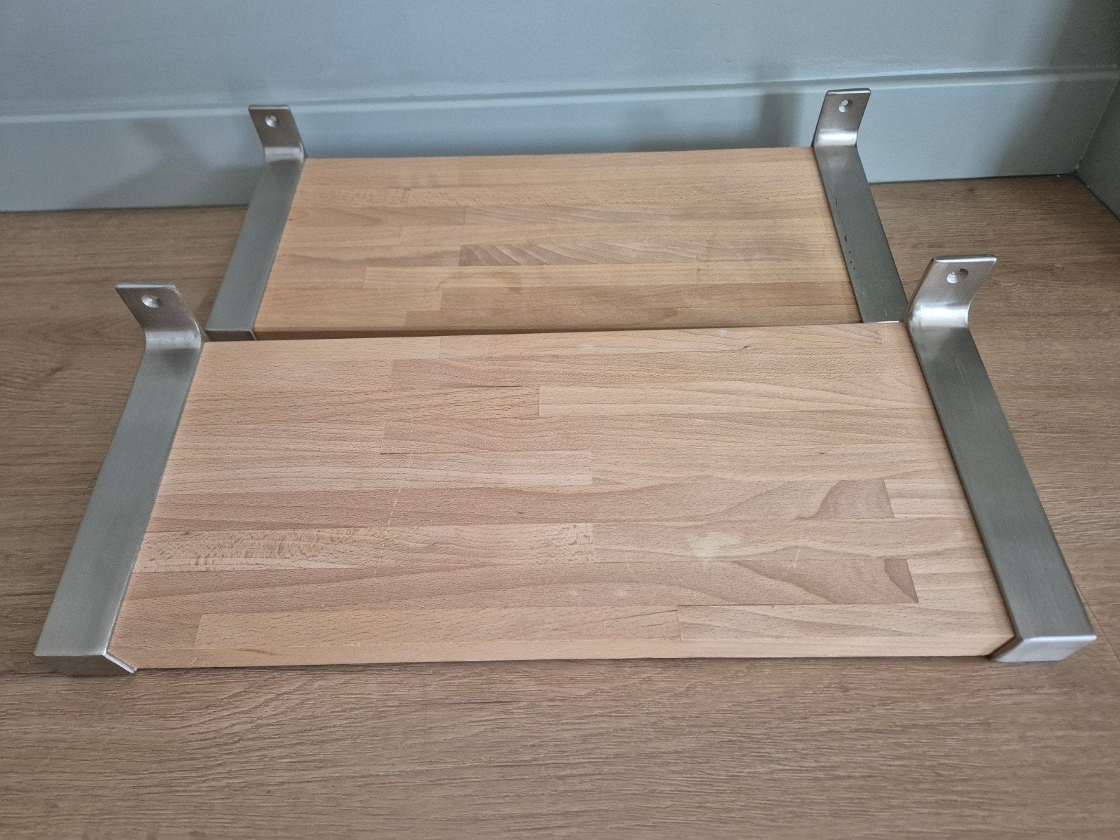 Ikea Ekby Bjärnum 4x, Ophalen of Verzenden, Gebruikt