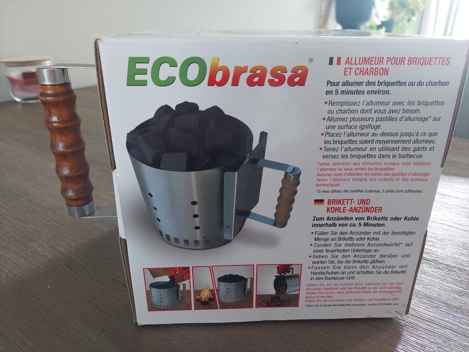 snelstart bbq briquettes, Ophalen, Nieuw