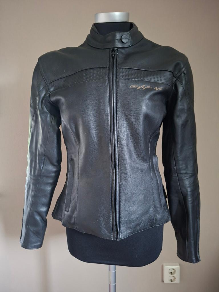 Difi Leren Motorjas Dames Maat 38, Difi, Jas | leer, Ophalen of Verzenden, Nieuw zonder kaartje