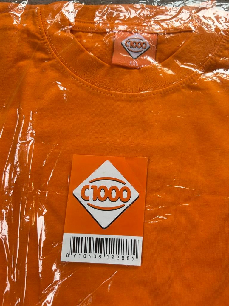 Oranje C1000 WK/Koningsdag shirt nieuw in verpakking, Ophalen of Verzenden, Nieuw, Overige maten, Oranje