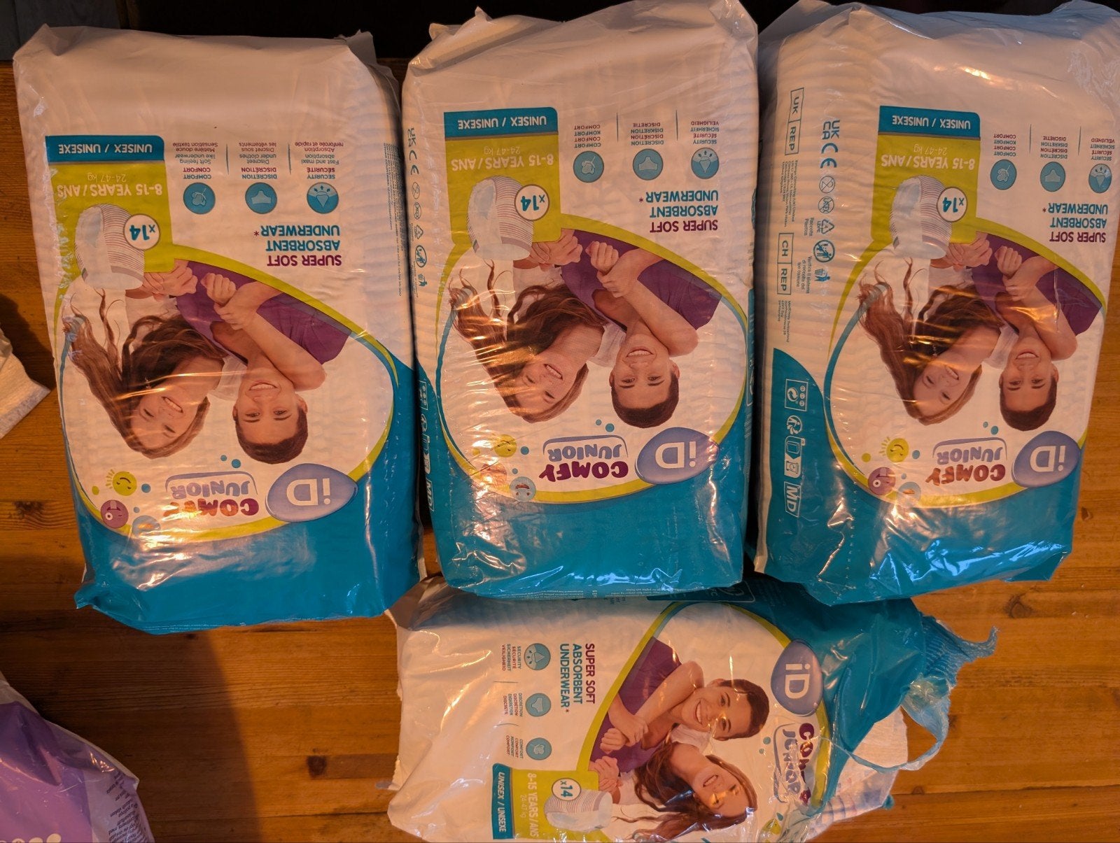 ID Comfy Junior Super Soft Absorberend Ondergoed (4x14), Ophalen of Verzenden