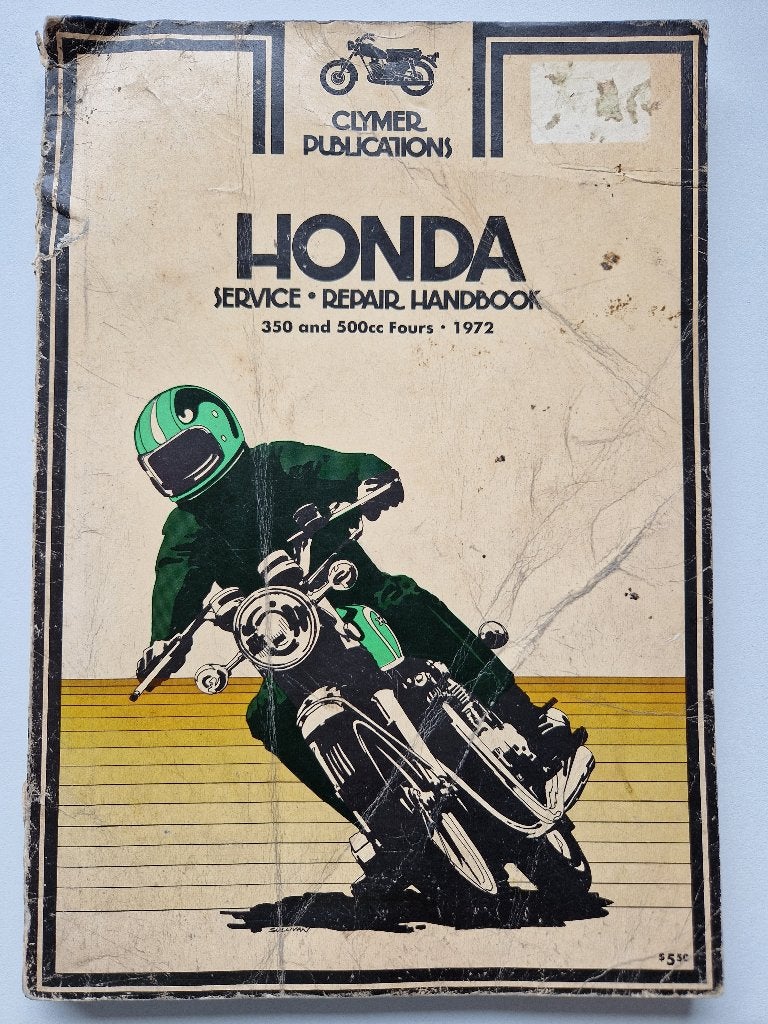 Honda 350 - 500 Four Service handboek, Motoren, Ophalen of Verzenden, Honda